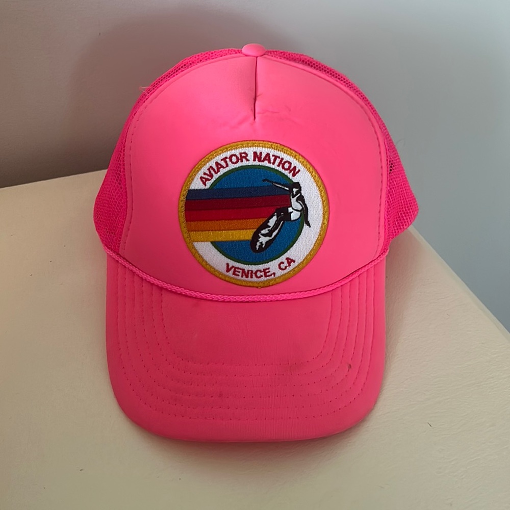 aviator nation trucker hat
